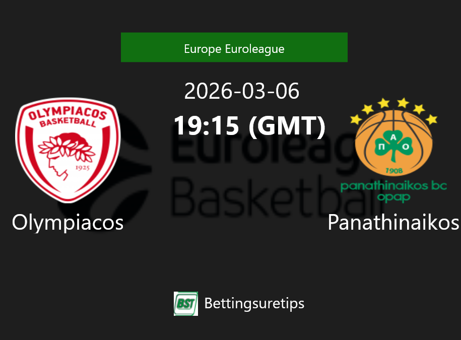 Olympiacos vs Panathinaikos Prediction and Pick - Europe Euroleague