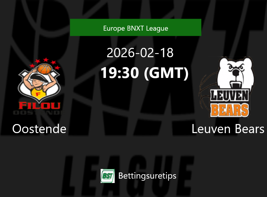 Oostende vs Leuven Bears Prediction and Pick - Europe BNXT League