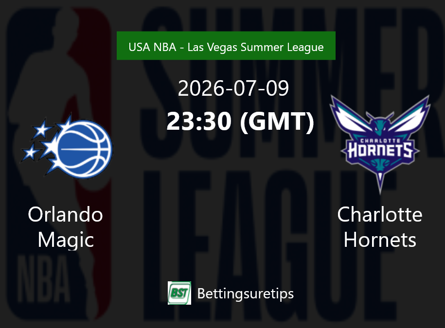 Orlando Magic vs Charlotte Hornets Prediction and Pick - USA NBA - Las Vegas Summer League Orlando Magic vs Charlotte Hornets Prediction and Pick - USA NBA - Las Vegas Summer League