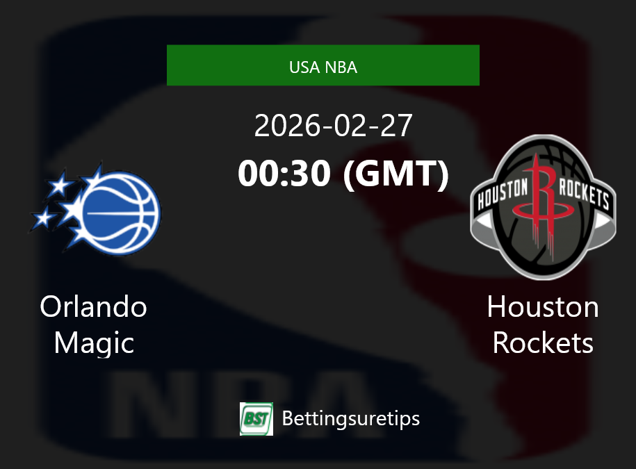 Orlando Magic vs Houston Rockets Prediction and Pick - USA NBA