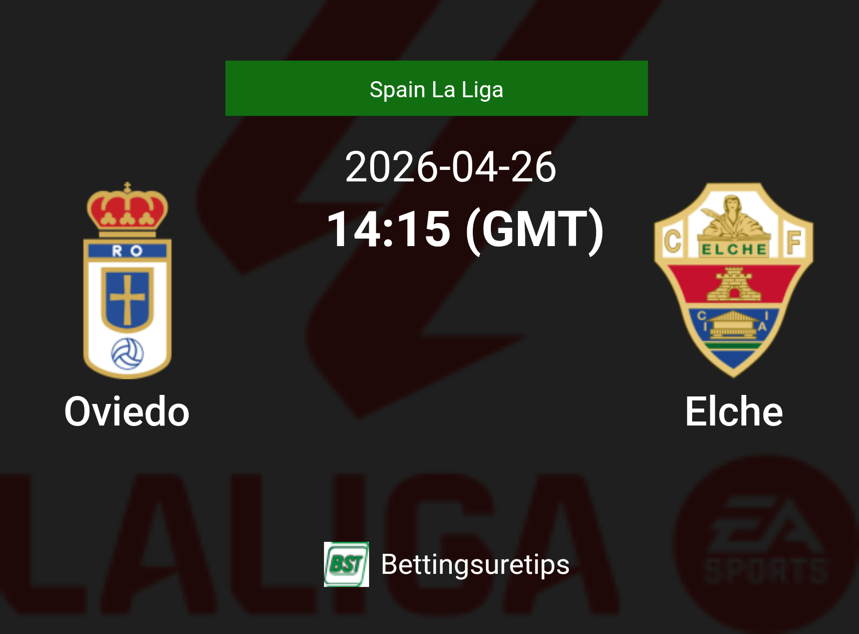 Oviedo vs Elche Prediction Betting Tips & Correct Score