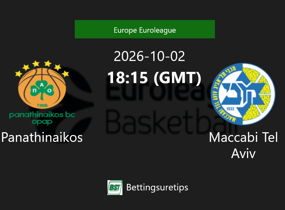 Panathinaikos vs Maccabi Tel Aviv Prediction and Pick - Europe Euroleague