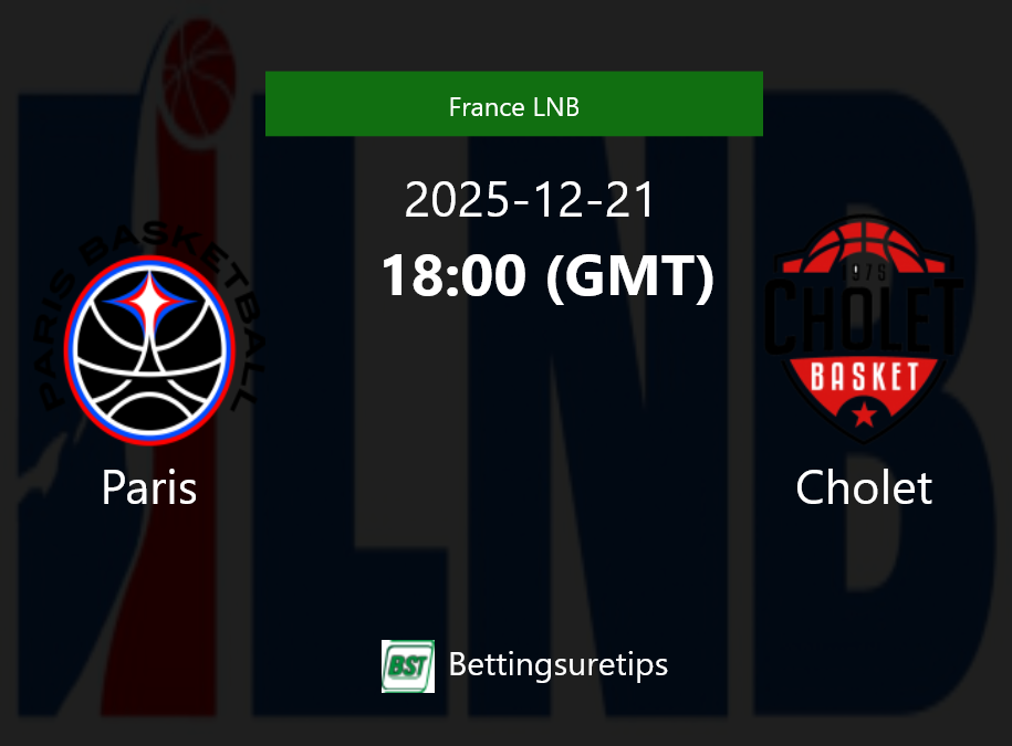 Paris vs Cholet Prediction and Pick - France LNB