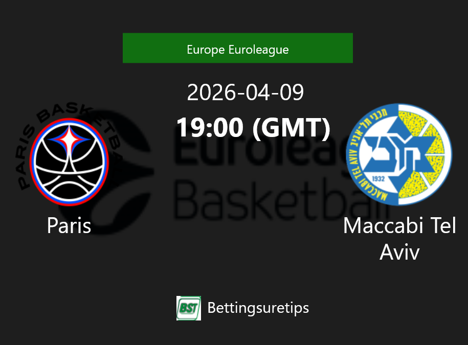 Paris vs Maccabi Tel Aviv Prediction and Pick - Europe Euroleague