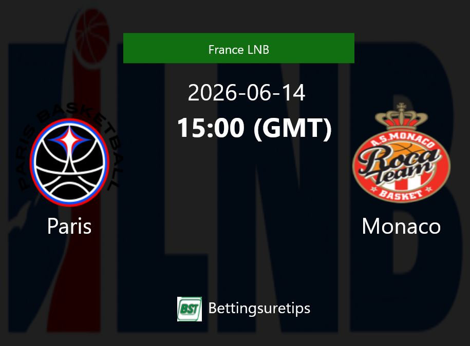Paris vs Monaco Prediction and Pick - France LNB