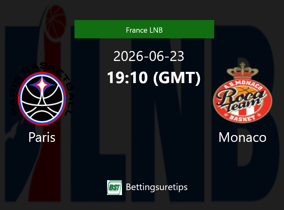 Paris vs Monaco Prediction and Pick - France LNB