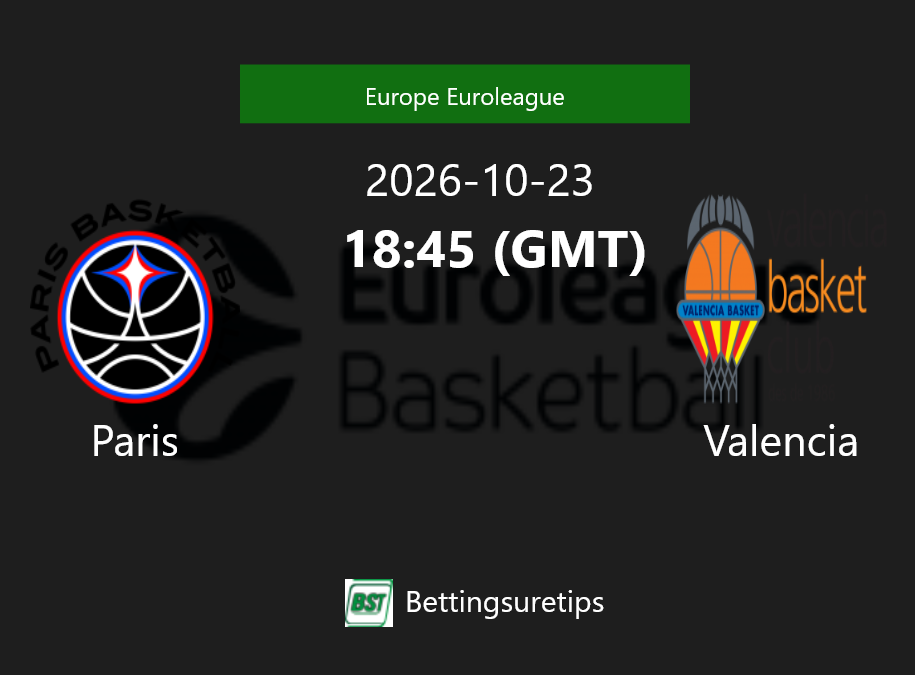 Paris vs Valencia Prediction and Pick - Europe Euroleague
