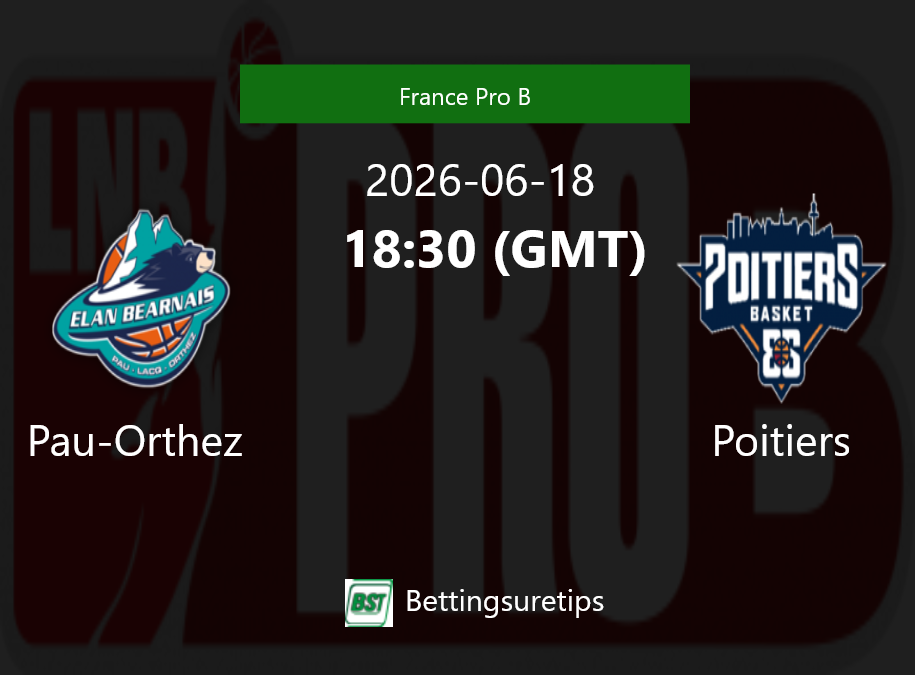 Pau-Orthez vs Poitiers Prediction and Pick - France Pro B