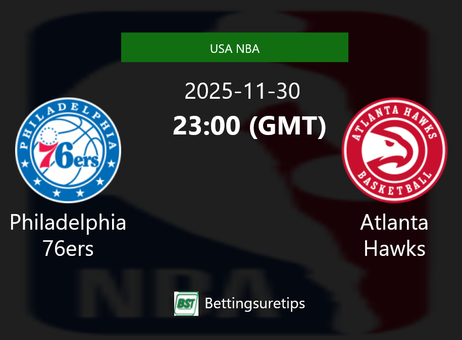 Philadelphia 76ers vs Atlanta Hawks Prediction and Pick - USA NBA