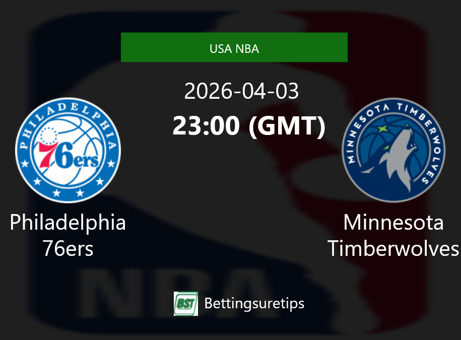 Philadelphia 76ers vs Minnesota Timberwolves Prediction and Pick - USA NBA