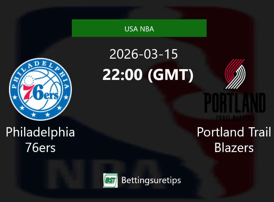 Philadelphia 76ers vs Portland Trail Blazers Prediction and Pick - USA NBA