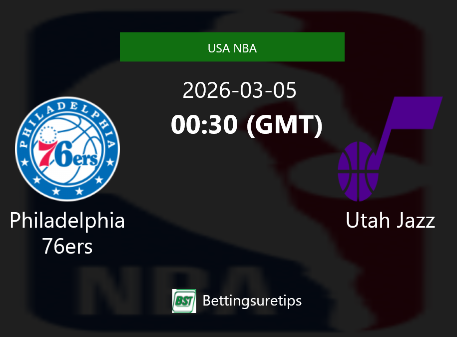 Philadelphia 76ers vs Utah Jazz Prediction and Pick - USA NBA