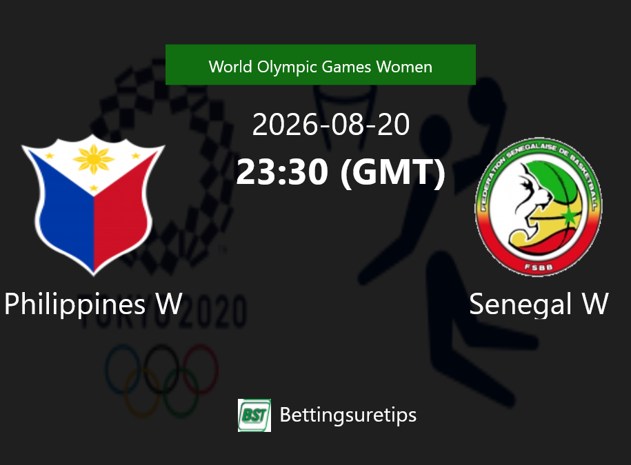 Philippines W vs Senegal W Prediction and Pick - World Olympic Games Women Philippines W vs Senegal W Prediction and Pick - World Olympic Games Women