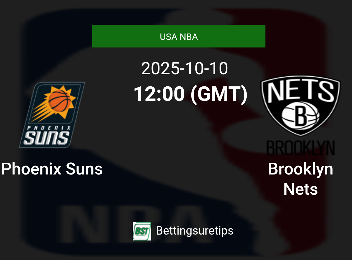 Phoenix Suns vs Brooklyn Nets Prediction and Pick - USA NBA