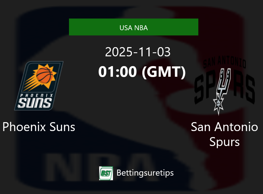 Phoenix Suns vs San Antonio Spurs Prediction and Pick - USA NBA Phoenix Suns vs San Antonio Spurs Prediction and Pick - USA NBA