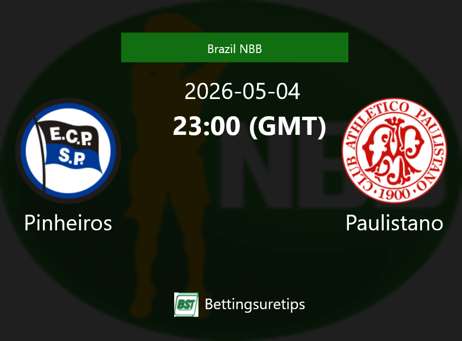 Pinheiros vs Paulistano Prediction and Pick - Brazil NBB