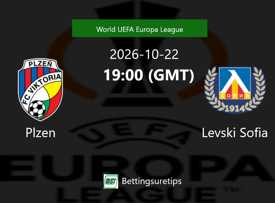 Plzen vs Levski Sofia Prediction Betting Tips & Correct Score