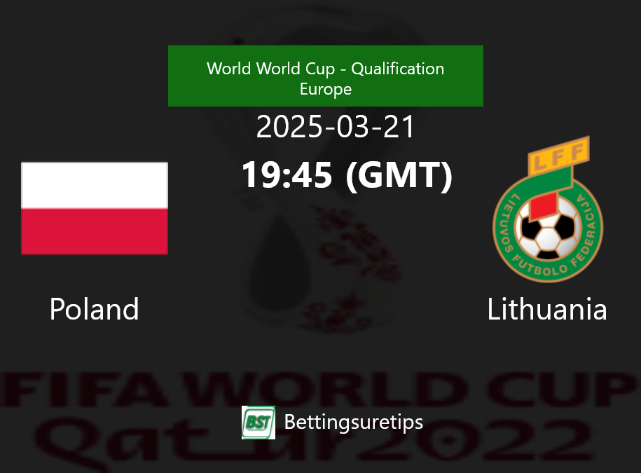 Poland vs Lithuania Prediction Betting Tips & Correct Score