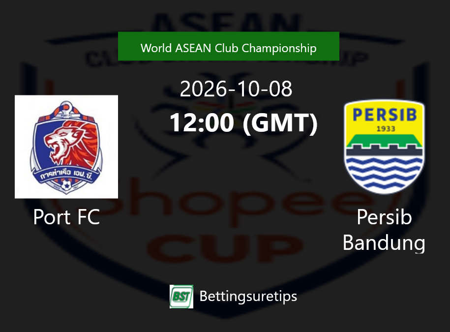 Port FC vs Persib Bandung Prediction Betting Tips & Correct Score