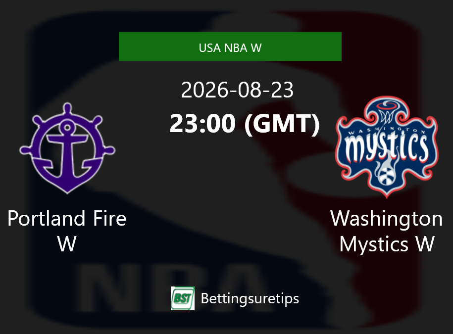 Portland Fire W vs Washington Mystics W Prediction and Pick - USA NBA W