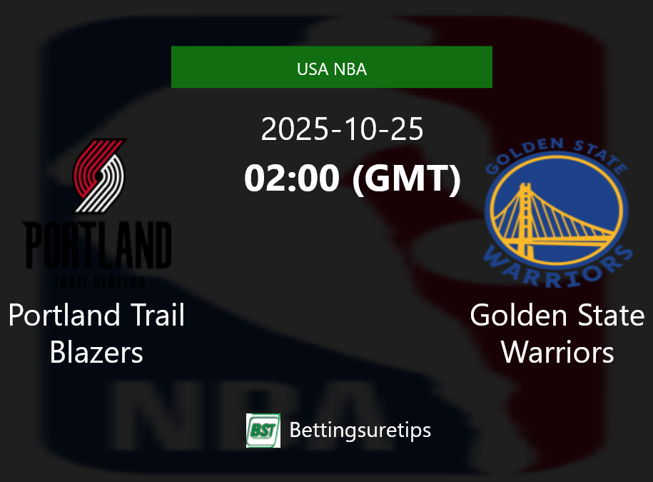 Portland Trail Blazers vs Golden State Warriors Prediction and Pick - USA NBA Portland Trail Blazers vs Golden State Warriors Prediction and Pick - USA NBA