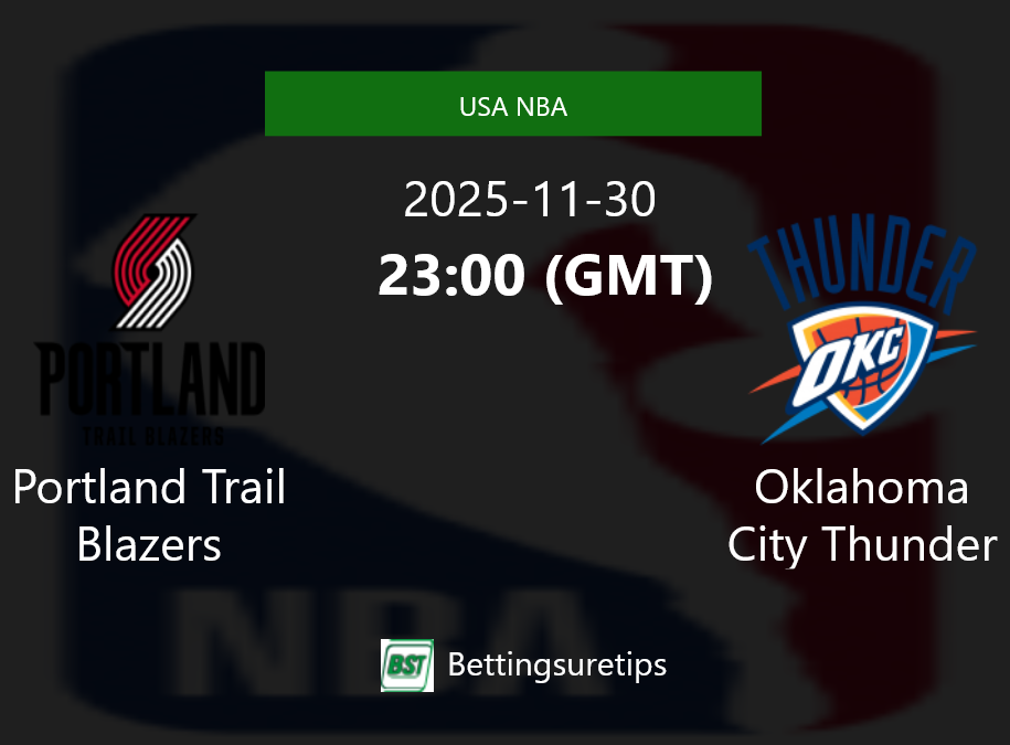 Portland Trail Blazers vs Oklahoma City Thunder Prediction and Pick - USA NBA