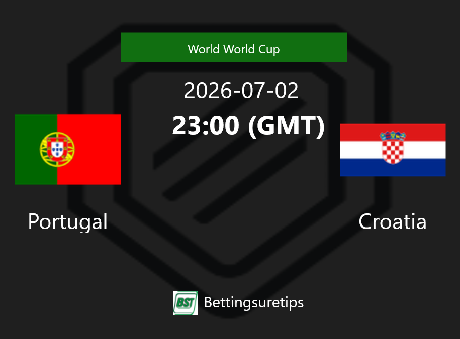 Portugal vs Croatia Prediction Betting Tips & Correct Score