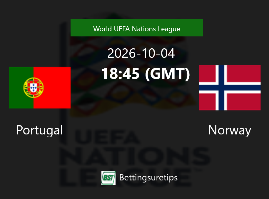 Portugal vs Norway Prediction Betting Tips & Correct Score