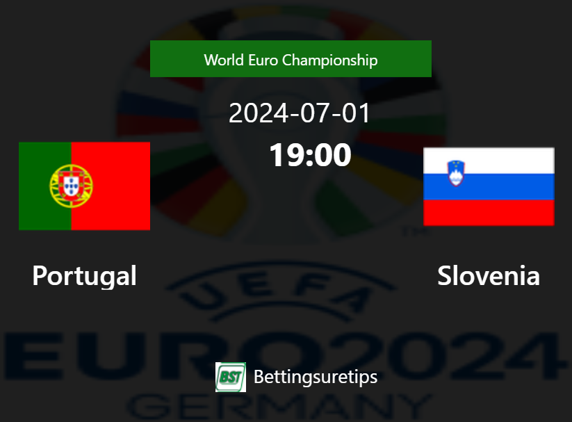 Portugal vs Slovenia's Prediction and Betting Tips 1st July 2024