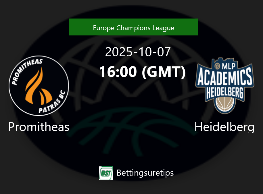 Promitheas vs Heidelberg Prediction and Pick - Europe Champions League