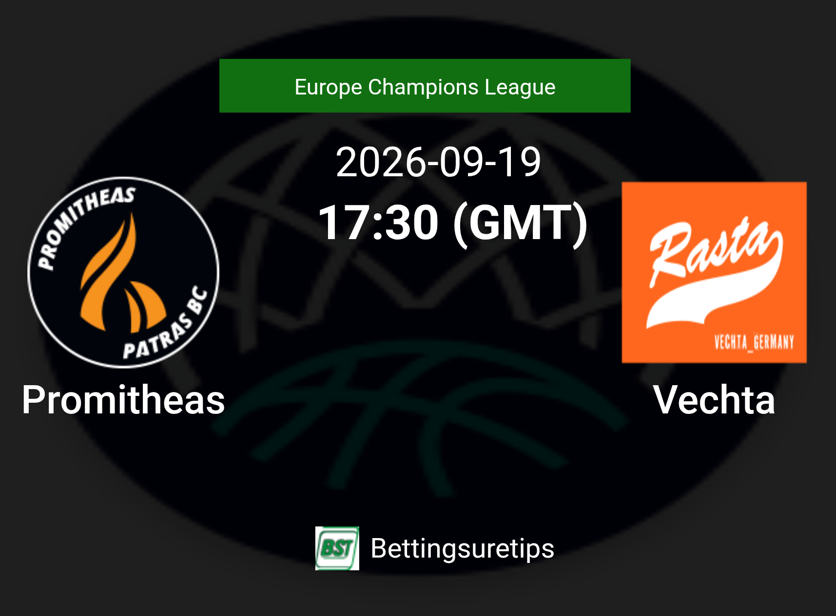 Promitheas vs Vechta Prediction and Pick - Europe Champions League Promitheas vs Vechta Prediction and Pick - Europe Champions League