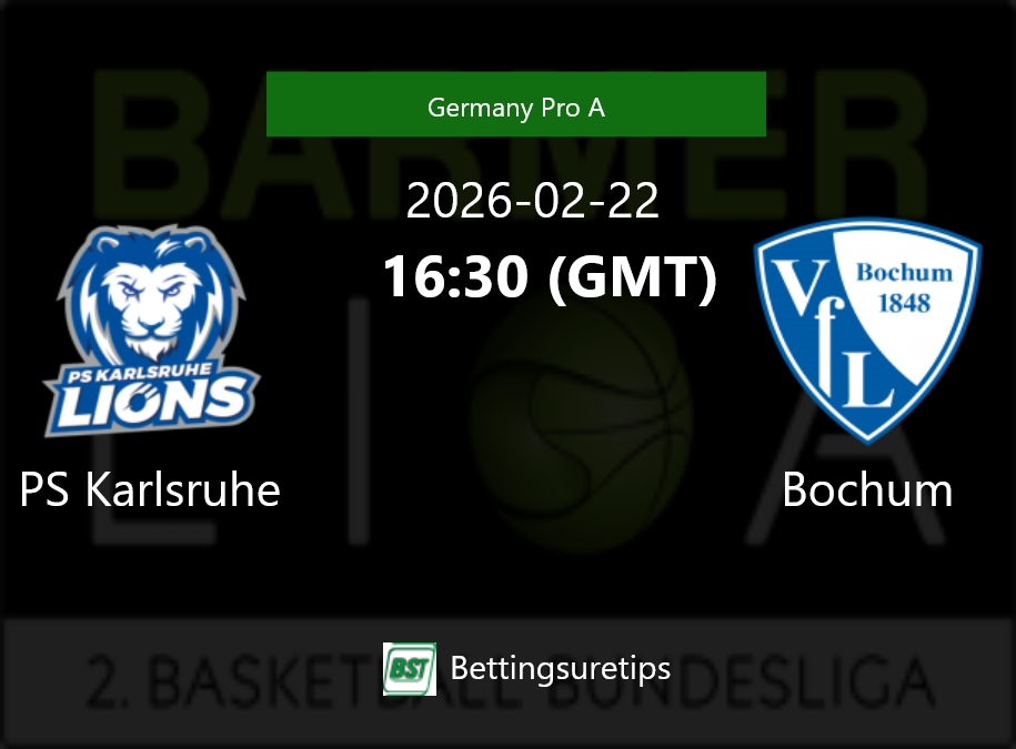 PS Karlsruhe vs Bochum Prediction and Pick - Germany Pro A