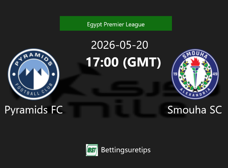 Pyramids Sc Pyramids FC vs Smouha SC's Prediction and Betting Tips - 20th May 2026
