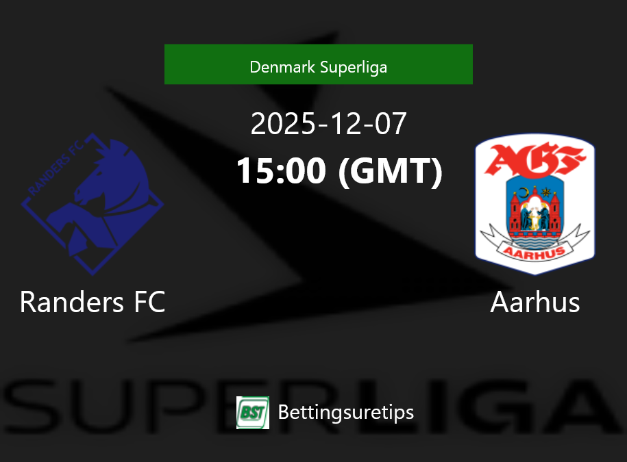 Randers FC vs Aarhus Prediction Betting Tips & Correct Score