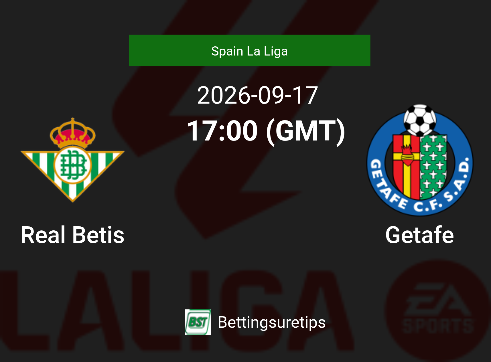 Real Betis vs Getafe Prediction Betting Tips & Correct Score