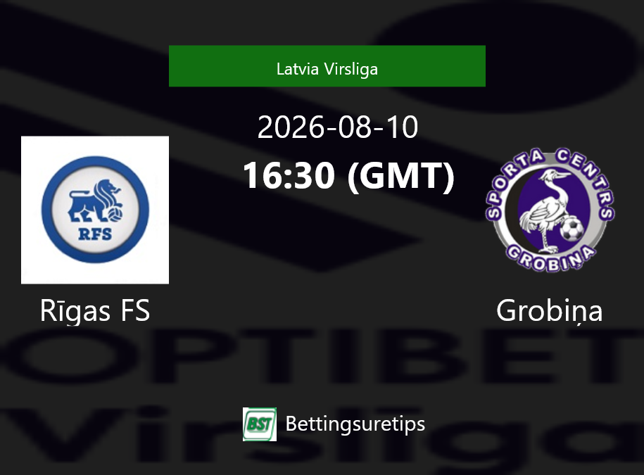 R?gas FS vs Grobi?a Prediction Betting Tips & Correct Score