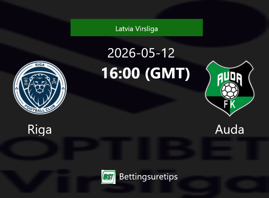 Riga vs Auda Prediction Betting Tips & Correct Score