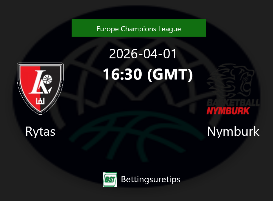 Rytas vs Nymburk Prediction and Pick - Europe Champions League