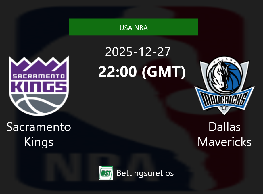 Sacramento Kings vs Dallas Mavericks Prediction and Pick - USA NBA