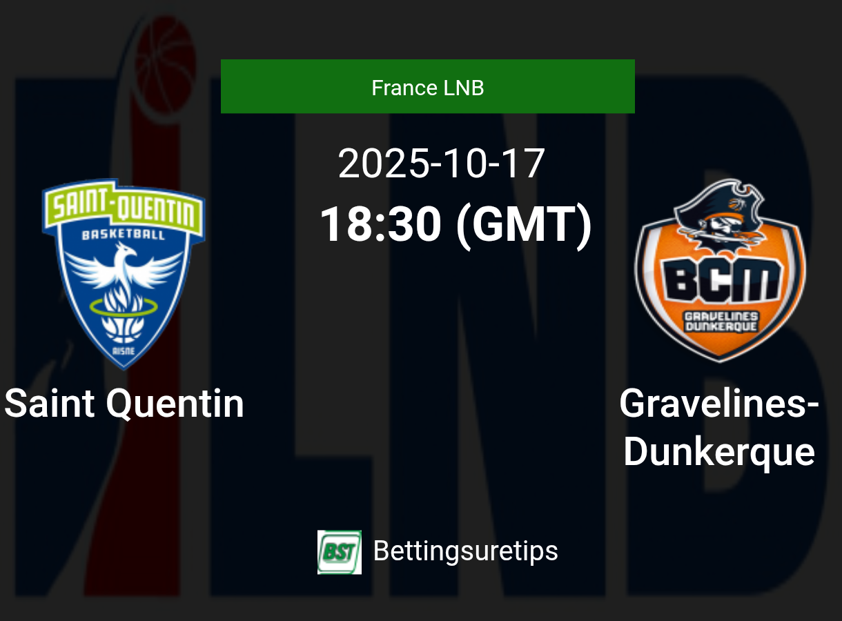 Saint Quentin vs Gravelines-Dunkerque Prediction and Pick - France LNB