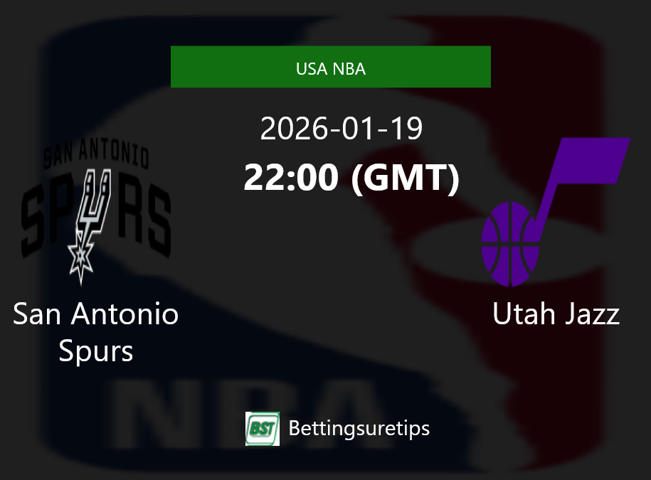 San Antonio Spurs vs Utah Jazz Prediction and Pick - USA NBA San Antonio Spurs vs Utah Jazz Prediction and Pick - USA NBA