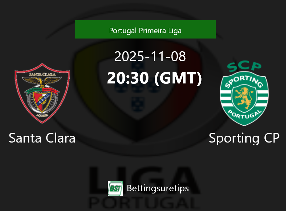 Santa Clara vs Sporting CP Prediction Betting Tips & Correct Score