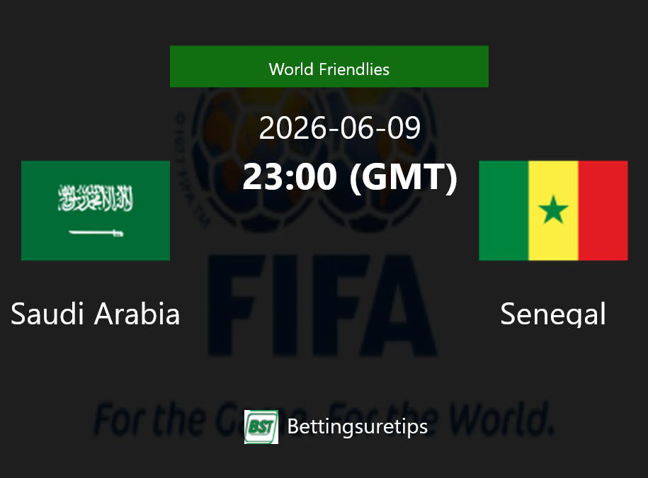 Saudi Arabia vs Senegal Prediction Betting Tips & Correct Score