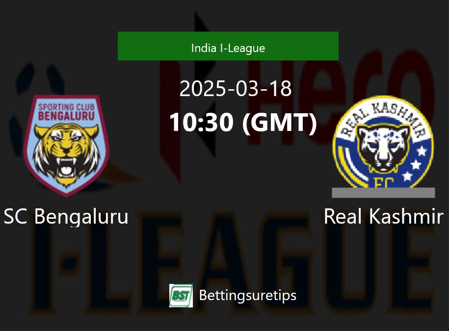 SC Bengaluru vs Real Kashmir Prediction Betting Tips & Correct Score