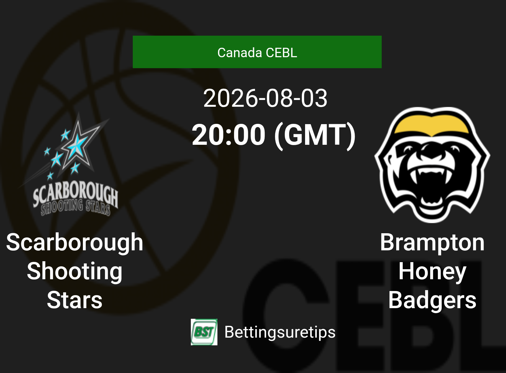 Scarborough Shooting Stars vs Brampton Honey Badgers Prediction and Pick - Canada CEBL Scarborough Shooting Stars vs Brampton Honey Badgers Prediction and Pick - Canada CEBL