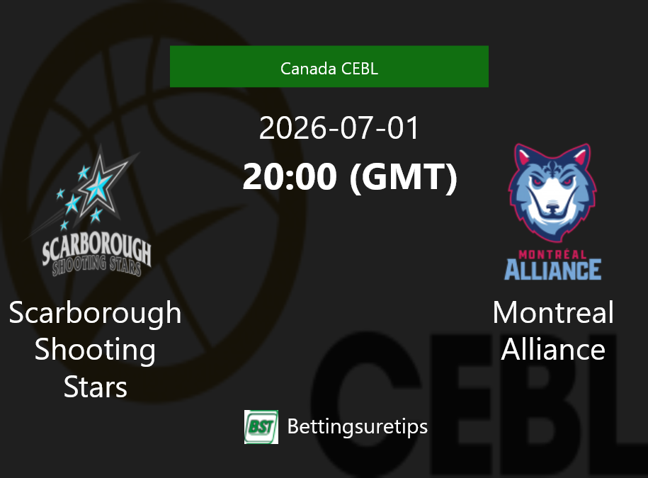 Scarborough Shooting Stars vs Montreal Alliance Prediction and Pick - Canada CEBL