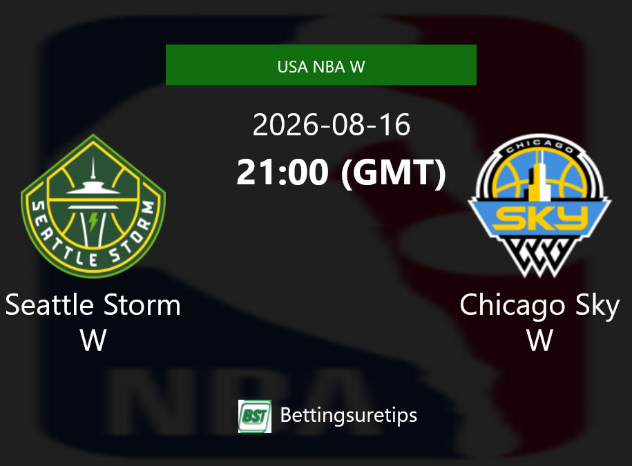 Seattle Storm W vs Chicago Sky W Prediction and Pick - USA NBA W