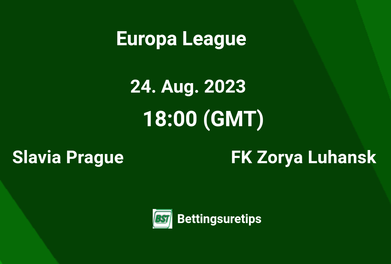 Slavia Prague vs Zorya Luhansk: Match Preview