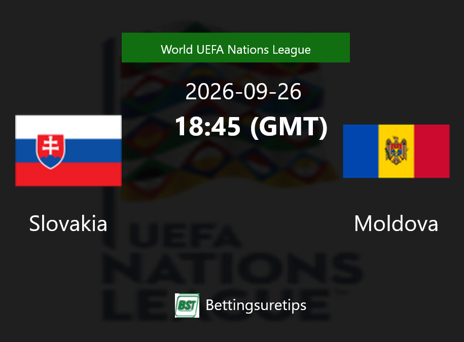 Slovakia vs Moldova Prediction Betting Tips & Correct Score