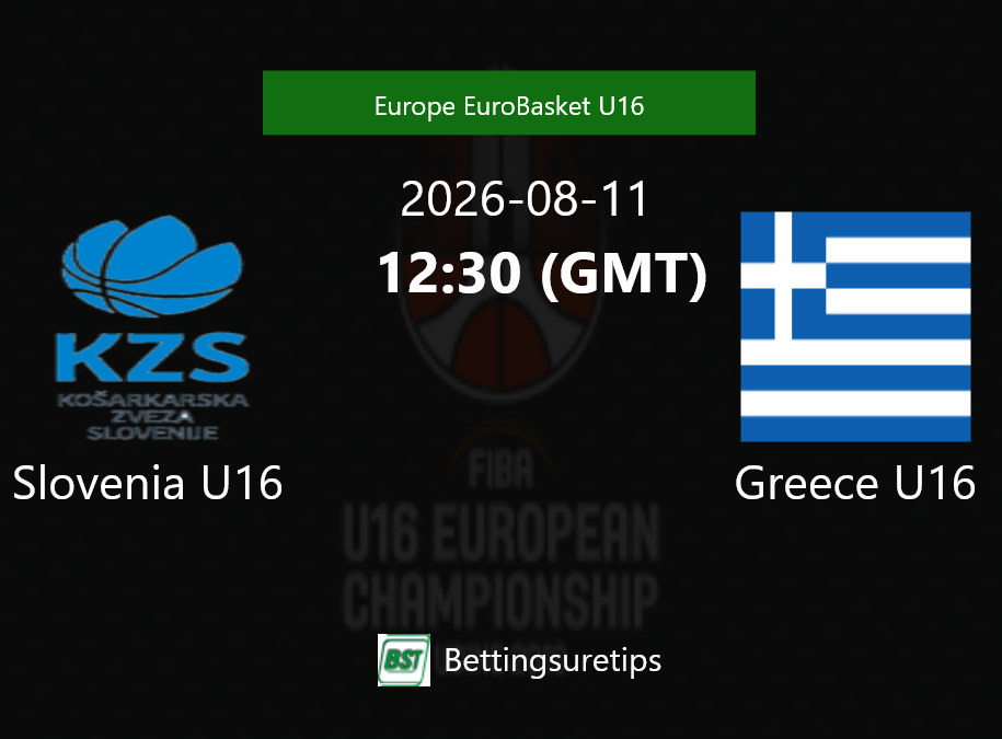 Slovenia U16 vs Greece U16 Prediction and Pick - Europe EuroBasket U16
